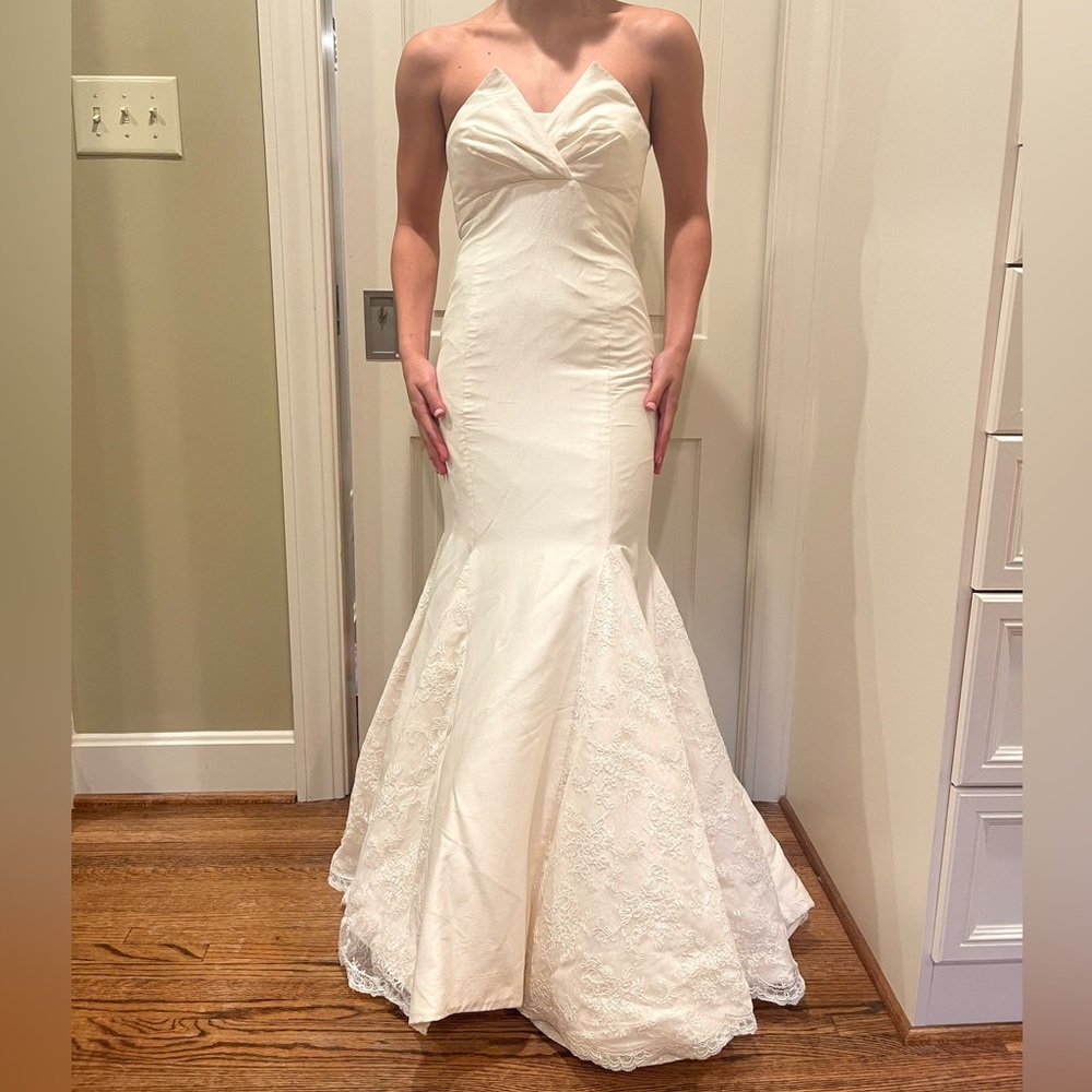 Strapless mermaid wedding dress. Also perfect debutante dress.